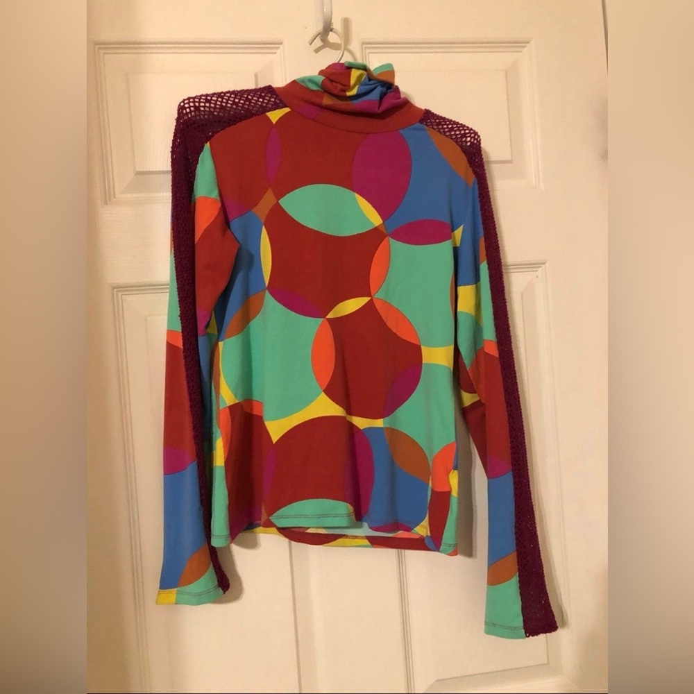Colorful Pucci Style Long Sleeve Top